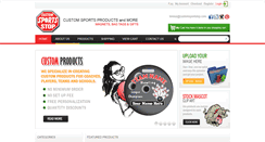 Desktop Screenshot of customsportstop.com